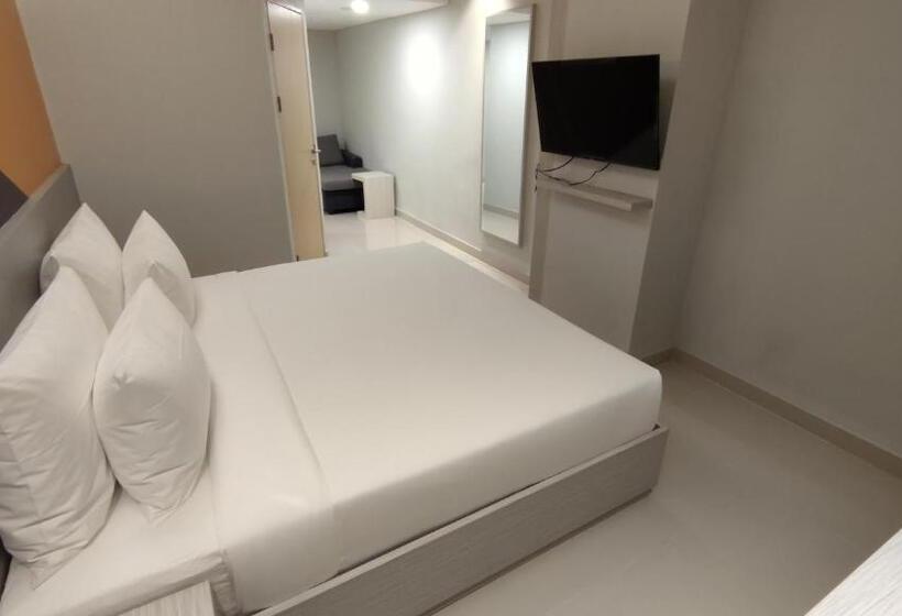 Habitació Deluxe Llit King, Agogo Downtown Hotel Surabaya