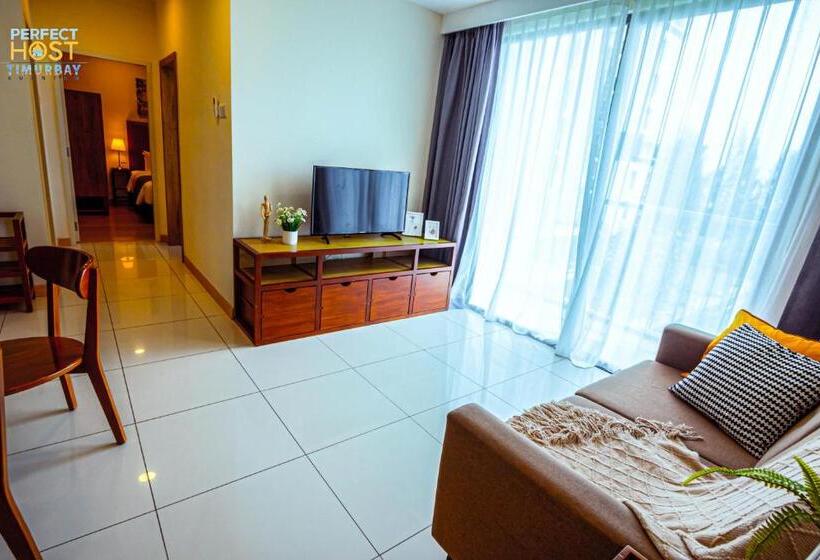 آپارتمان لوکس 1 خوابه, Timurbay Beachfront By Perfect Host