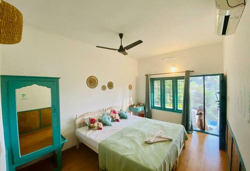 اتاق اساندارد با چشم‌انداز جانبی به دریا, Petit Ana Beach Retreat