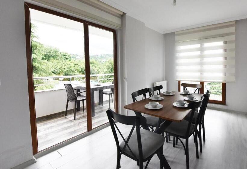 آپارتمان 1 خوابه با چشم‌انداز دریا, Asya Resi̇dence Otel