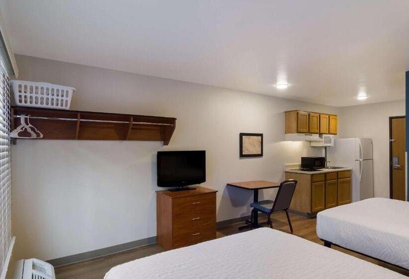 带2个双人床的标准工作室, Woodspring Suites Jacksonville I295 East