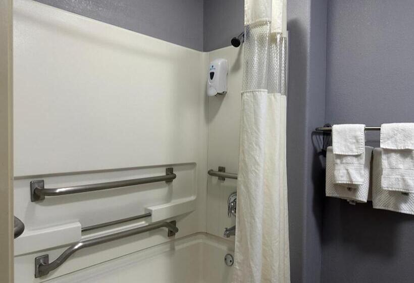 اتاق استاندارد با تخت بزرگ برای معلولان, Motel 6 North Sioux City, Sd I 29 North