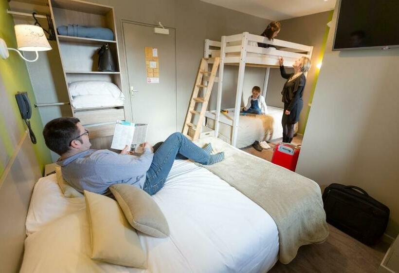 اتاق استاندارد چهار تخته, Cit Hotel Les Alizes