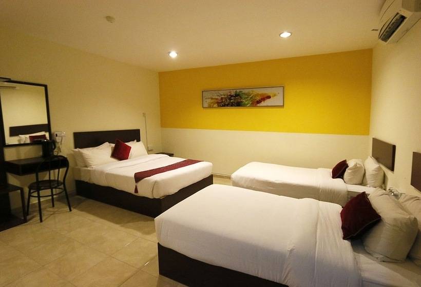 4인용 스탠다드 룸, Golden Roof Hotel Falim Ipoh