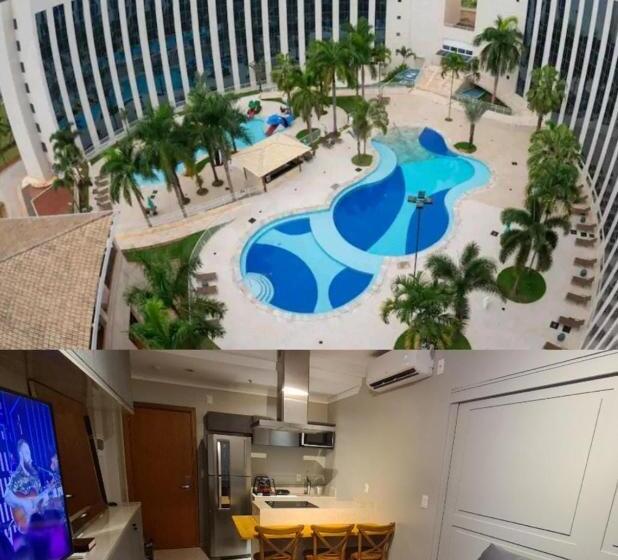 디럭스 스튜디오, Condomínio Barretos Thermas Park   Flat Parque Do Peão