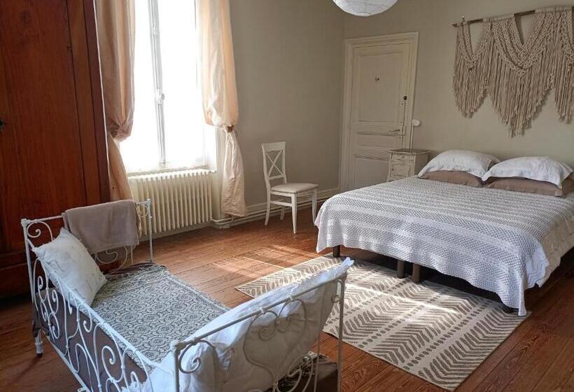 Четырехместный Номер Стандарт Вид на Сад, Château D Arfeuilles Chambres Et Tables D Hôtes
