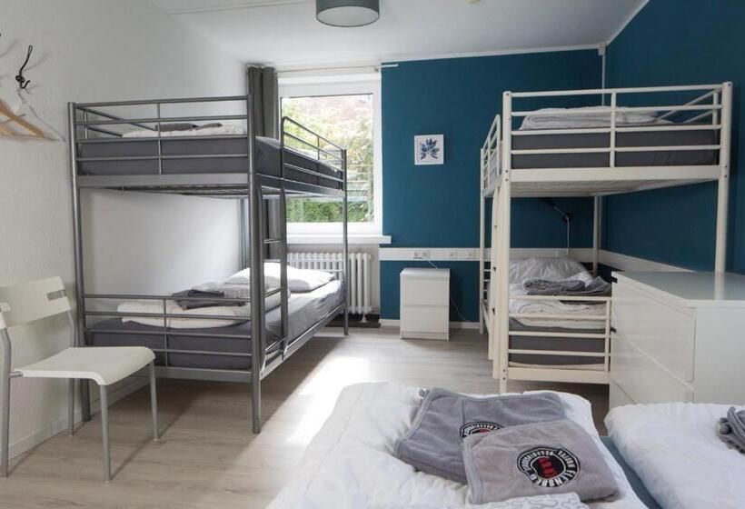 带共用浴室的标准房间, Flensbed Hotel & Hostel