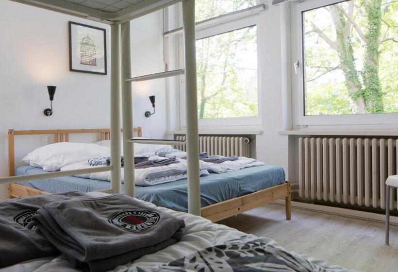 带共用浴室的标准房间, Flensbed Hotel & Hostel
