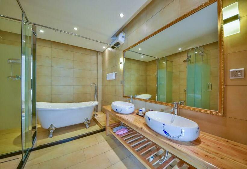 اتاق استاندارد با تخت بزرگ, Yunshuo Dali Light Luxury Guesthouse
