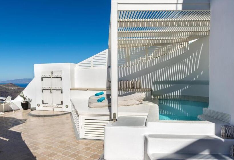 سوییت با استخر, White Santorini