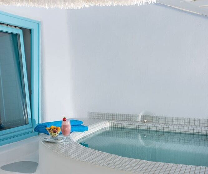 سوئیت دولوکس با چشم‌انداز, White Santorini