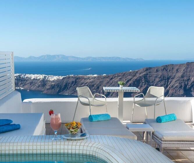 سوئیت دولوکس با چشم‌انداز, White Santorini