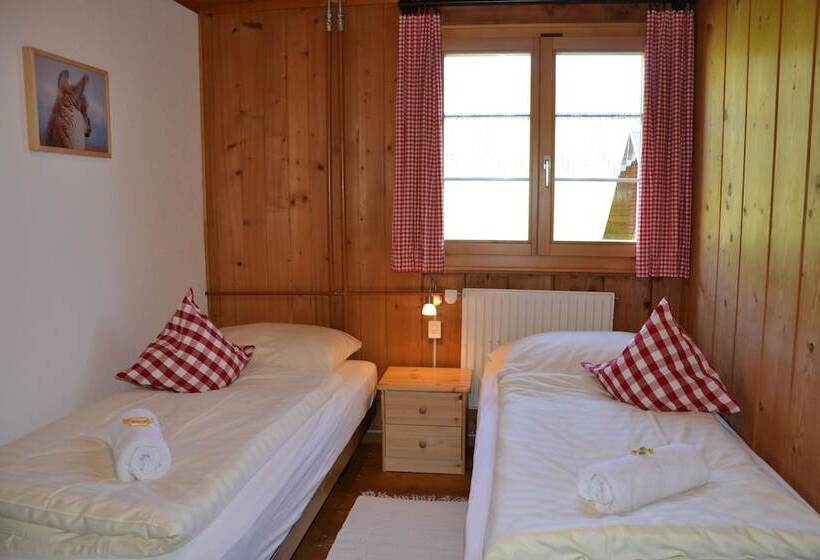 带共用浴室的标准房间, Gasthaus Alpina