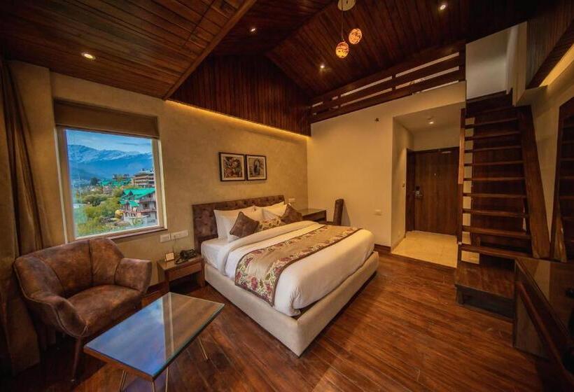 패밀리 룸, Justa Grand View Resort & Spa, Manali