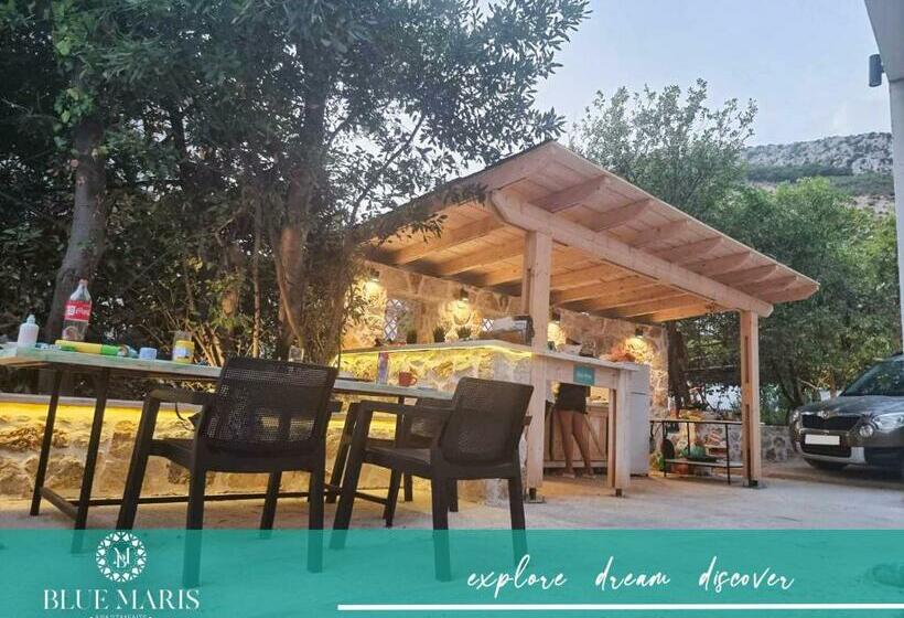 اتاق استاندارد سه تخته با بالکن, Blue Maris