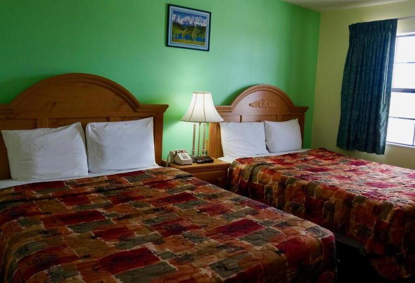 스탠다드 룸 더블 침대 2개, American Inn Of Kinder