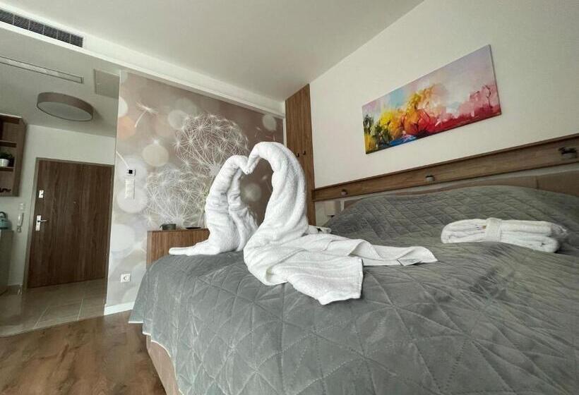 آپارتمان 1 خوابه با تراس, Great Time Apartman