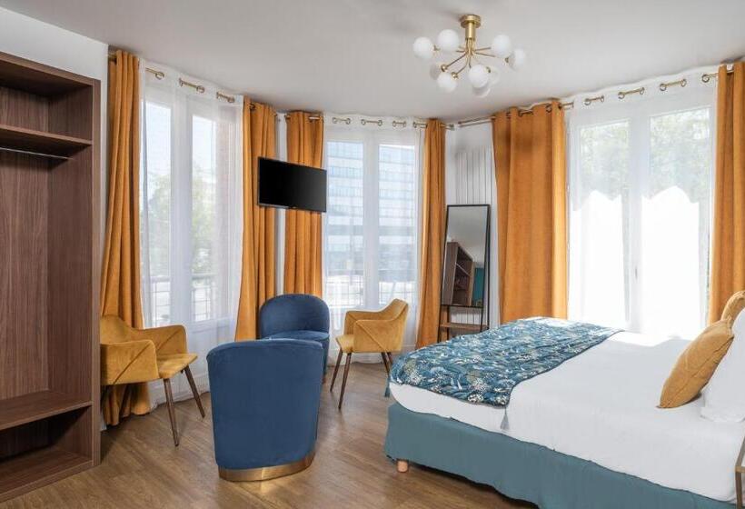 Family Suite, The Originals Boutique, Hôtel Le Marignan,le Havre Centre Gare