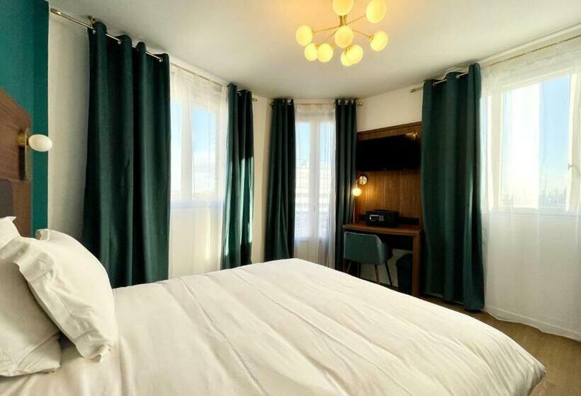 Номер Deluxe с Балконом, The Originals Boutique, Hôtel Le Marignan,le Havre Centre Gare