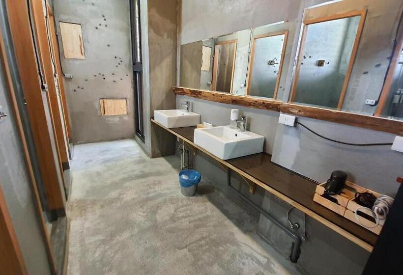 اتاق استاندارد یک تخته با سرویس بهداشتی مشترک, 缽割貓點點 青旅 Diandian Hostel