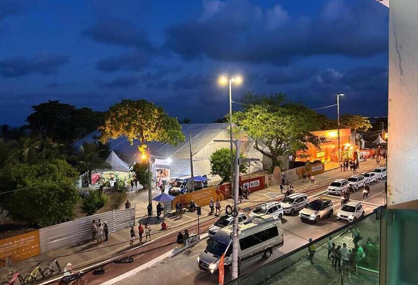 آپارتمان 1 خوابه با چشم‌انداز دریا, Linda Cobertura Vista Mar