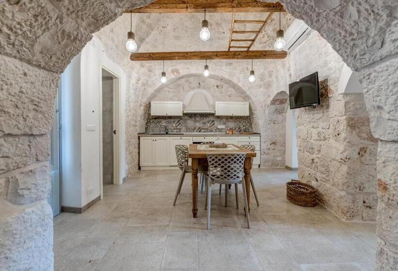 침실 2개 아파트, Trulli In Vigna