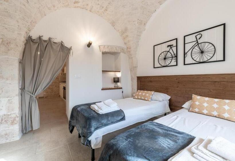 침실 2개 아파트, Trulli In Vigna