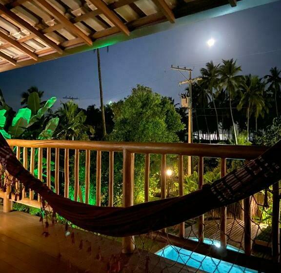 اتاق استاندارد با چشم‌انداز دریا, Sup House Barra Grande