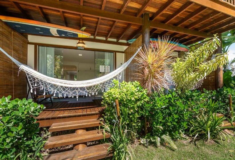 اتاق استاندارد سه تخته با چشم‌انداز استخر, Sup House Barra Grande