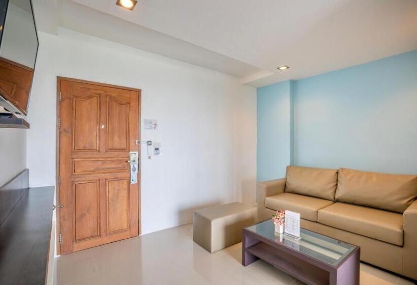 디럭스 스위트 킹 침대, Ca Hotel And Residence Phuket   Sha Extra Plus