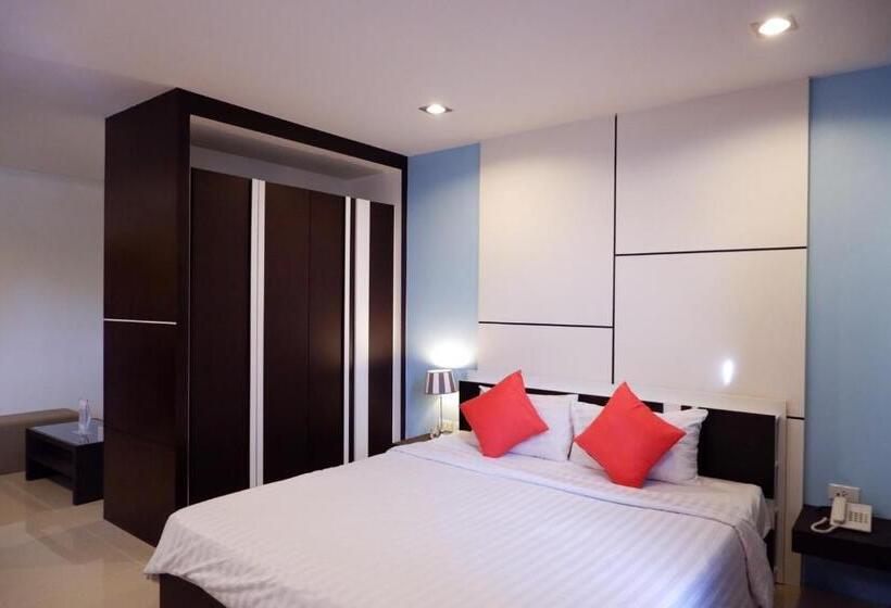 디럭스 스위트 킹 침대, Ca Hotel And Residence Phuket   Sha Extra Plus