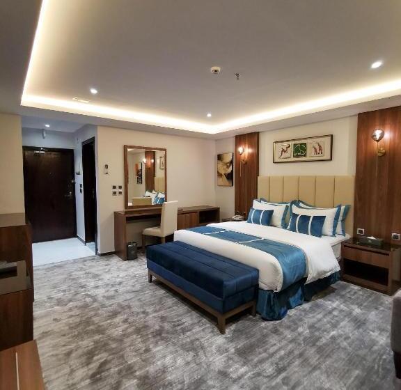Номер Deluxe Кровать Кинг, فندق امان احد رفيدة