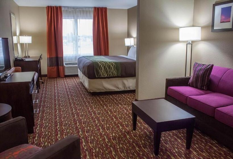 キングサイズベッドのスイートルーム, Comfort Inn & Suites Artesia