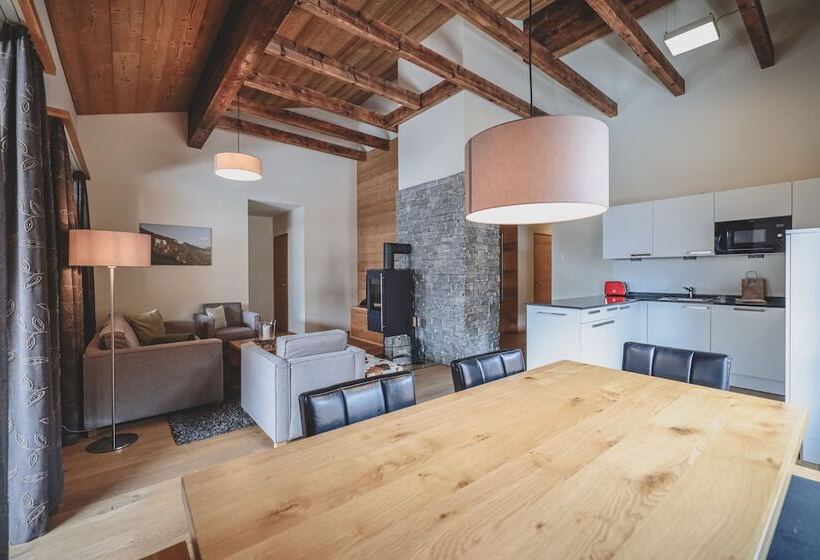 آپارتمان دلوکس 3 خوابه, Priva Alpine Lodge Lenzerheide