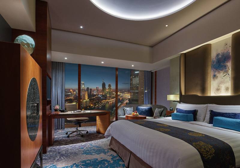 اتاق استاندارد با چشم‌انداز رودخانه, Shangrila Tianjin