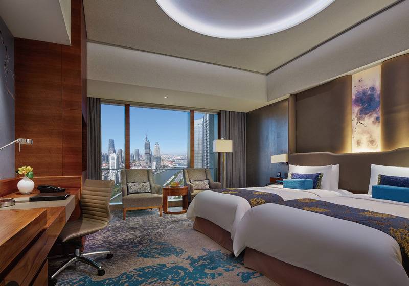اتاق استاندارد با چشم‌انداز رودخانه, Shangrila Tianjin