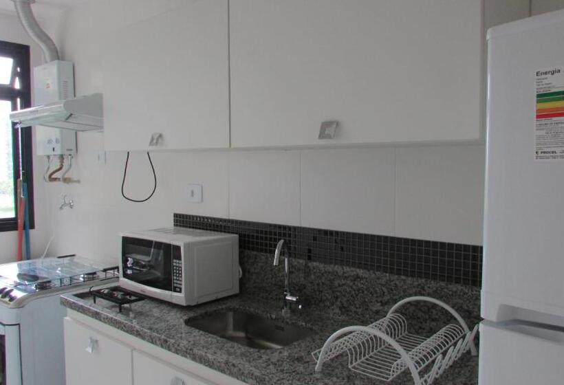 آپارتمان 1 خوابه با بالکن, Lindo Apto No Barrabela, Todo Equipado, Com Arcondicionados Split Novos No Quarto E Na Sala, Limpíss