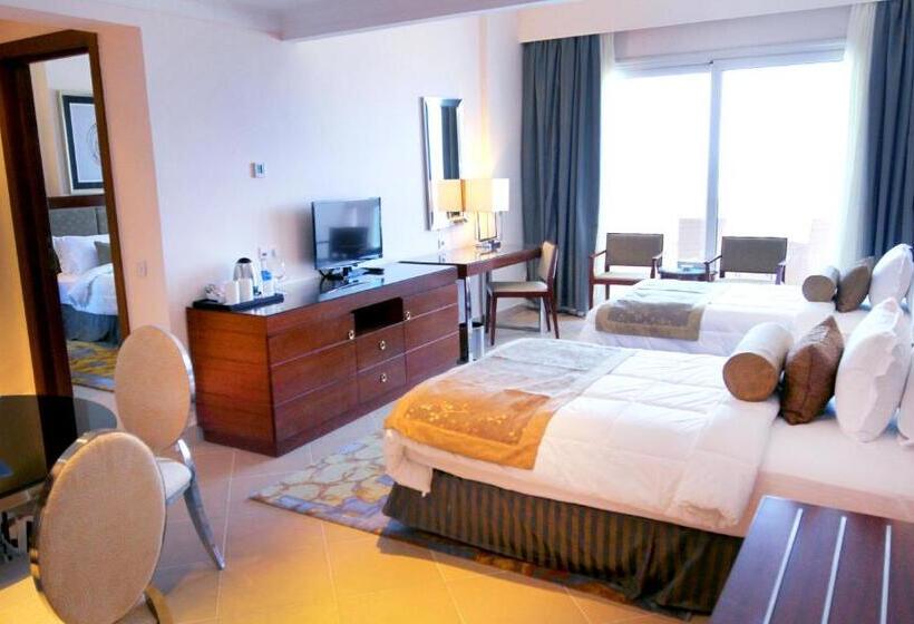 اتاق خانوادگی با چشم‌انداز دریا, Tolip Hotel Alexandria