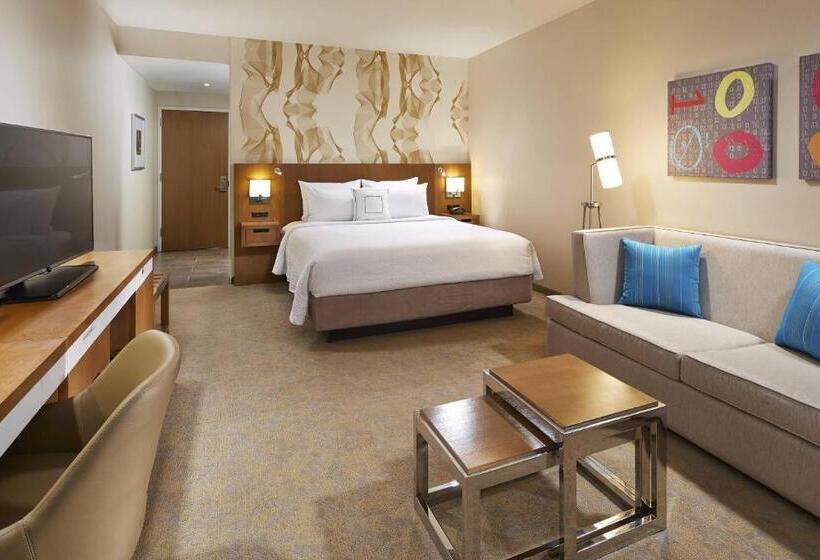 Quarto Estandar Cama King para Deficientes Físicos, Courtyard by Marriott Sunnyvale Silicon Valley