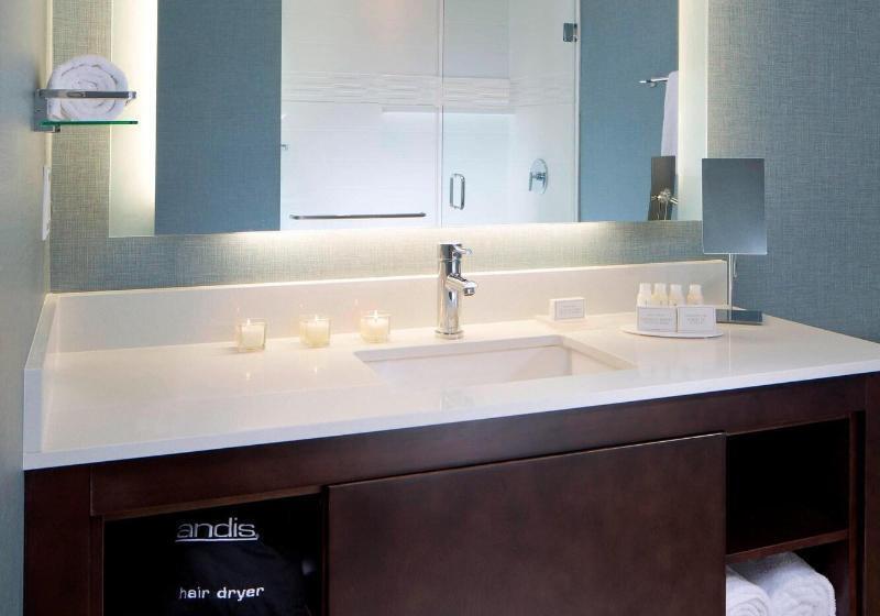 キングサイドベッドのスタンダードワンルーム, Residence Inn By Marriott West Palm Beach Downtown