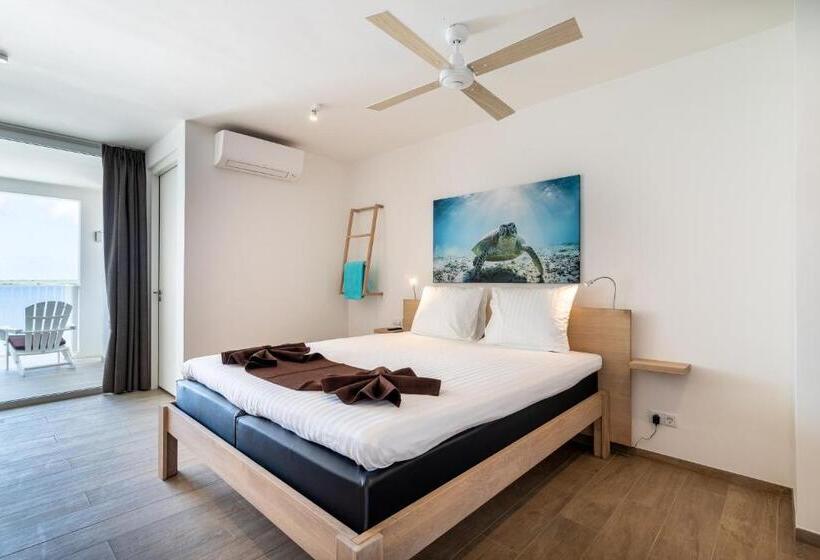 اتاق استاندارد با چشم‌انداز دریا, Chogogo Dive & Beach Resort Bonaire