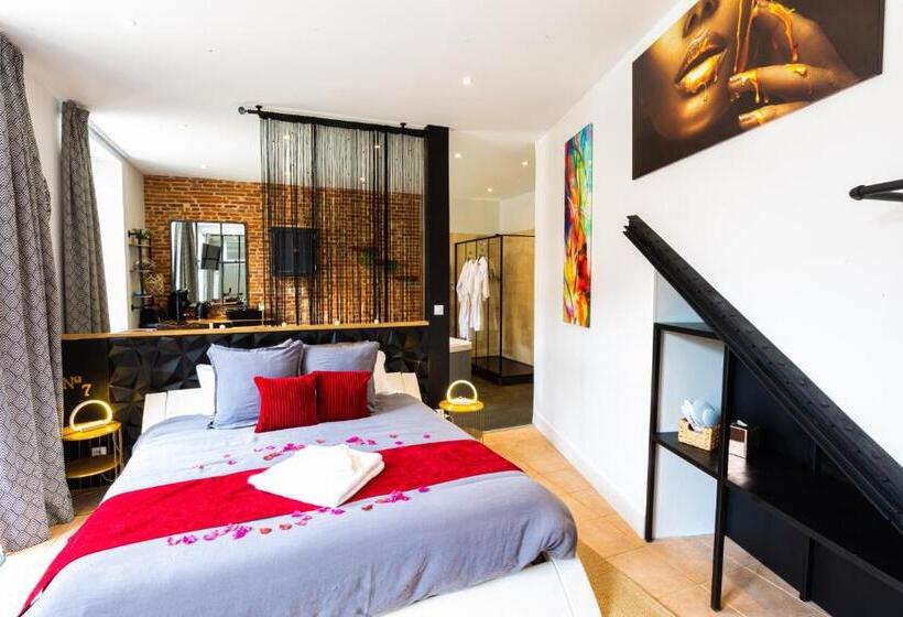 Люкс Повышенной Комфортности, Le Prieuré   Suites Romantiques Spa Privatif, Piscine, Jardin, Massages Proche De Toulouse
