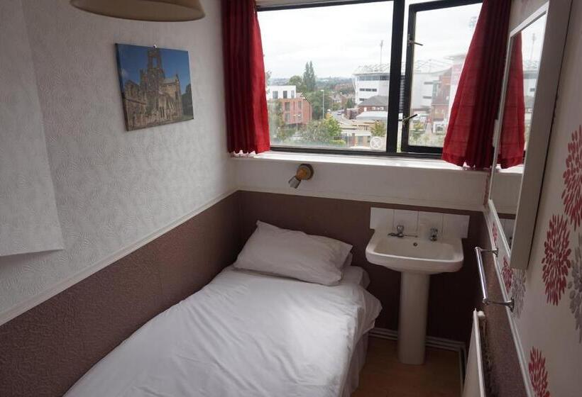 Habitació Estàndard Individual Bany Compartit, The Boundary Hotel   B&b