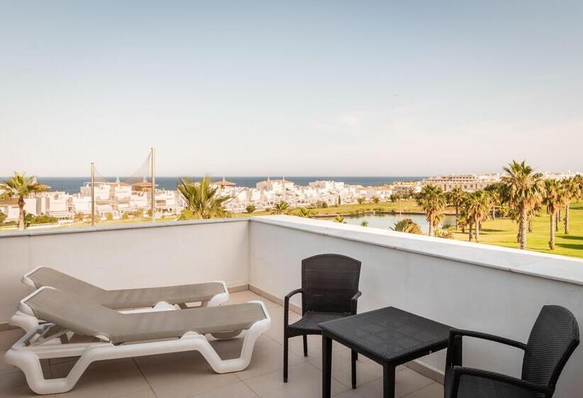 オーシャンビューのプレミアムルーム。, ALEGRIA Palacio Mojacar - Adults Only