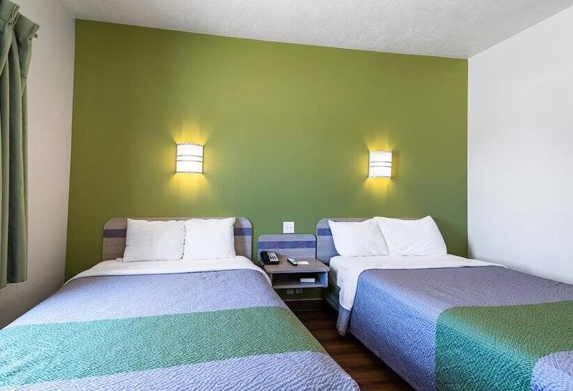 Номер Стандарт 2 Двуспальные Кровати, Motel 6cedar City, Ut