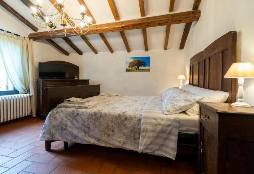 اتاق استاندارد با چشم‌انداز باغ, B&b Podere Calvanella