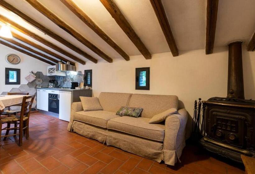 سوییت جونیور با چشم‌انداز استخر, B&b Podere Calvanella