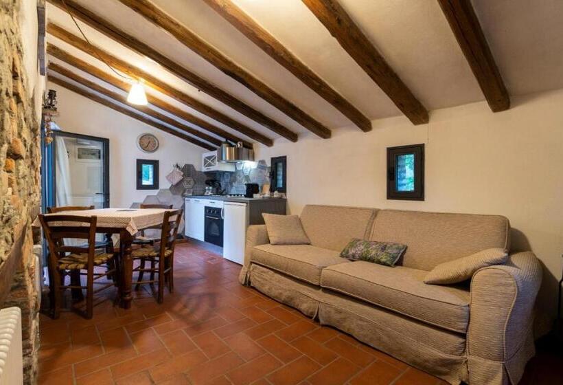 سوییت جونیور با چشم‌انداز استخر, B&b Podere Calvanella
