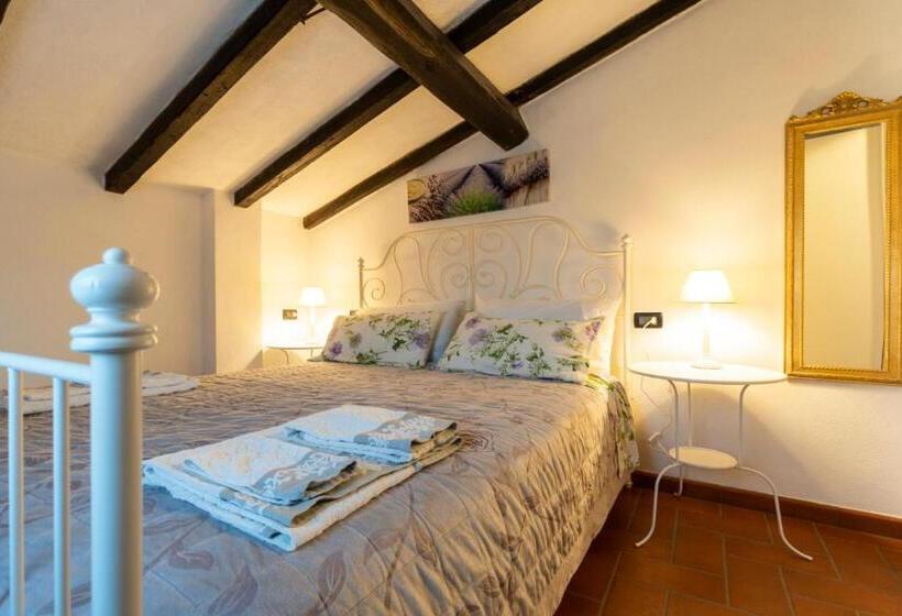 سوییت جونیور با چشم‌انداز استخر, B&b Podere Calvanella