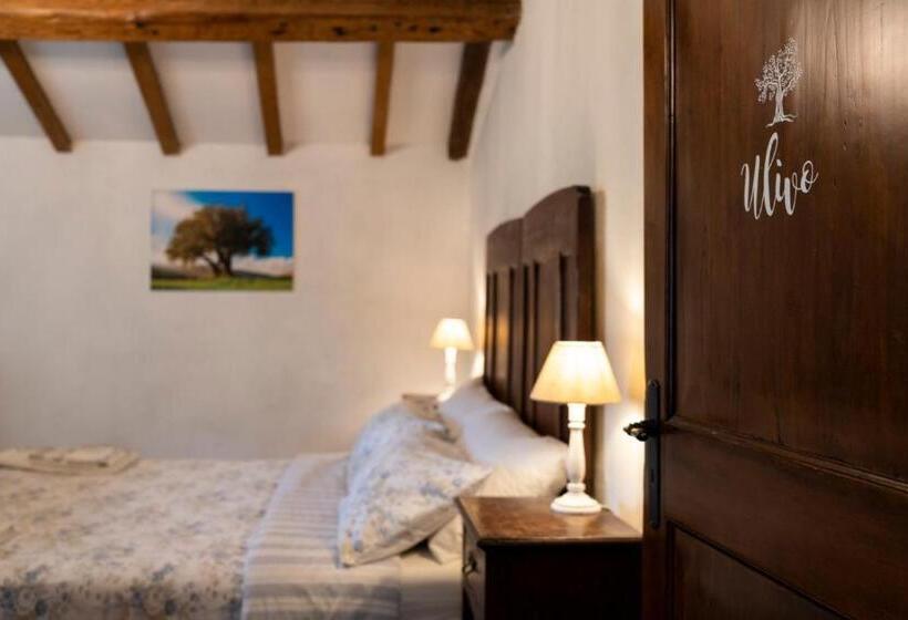 اتاق استاندارد با چشم‌انداز باغ, B&b Podere Calvanella